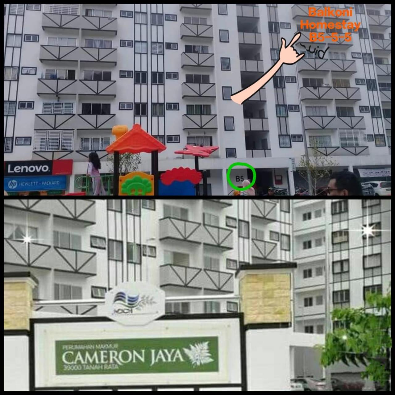 Nurul Aisyah Homestay Tanah Rata Exterior foto